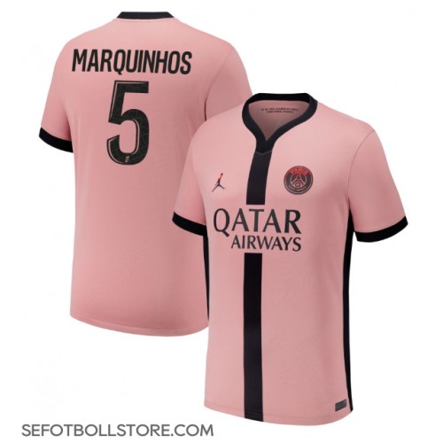 Paris Saint-Germain Marquinhos #5 Replika Tredje Tröja 2024-25 Kortärmad